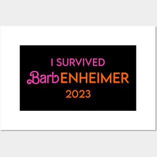 I Survived Barbenheimer 2023 Posters and Art